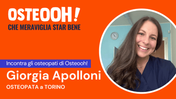 L'Osteopata di Torino Giorgia Apolloni è sulla piattaforma Osteooh!